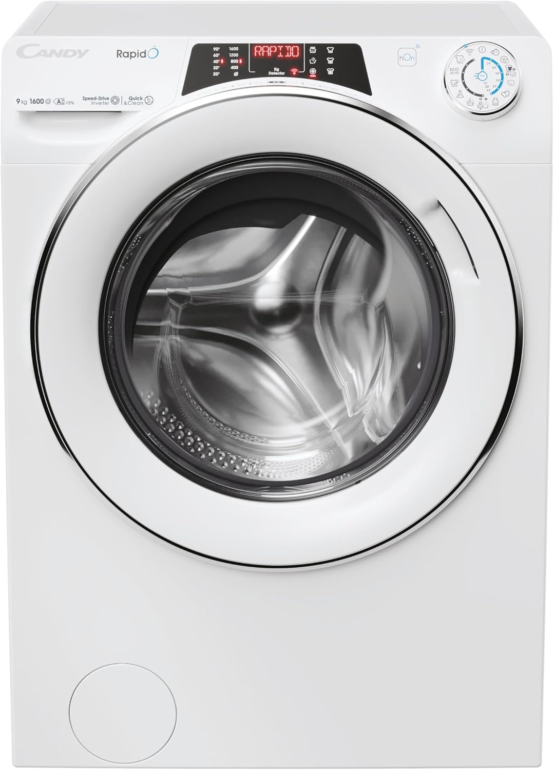 User Manual for Candy RapidO 9 kg 1600rpm Washing Machine White A